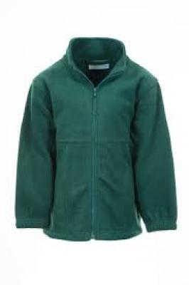 Plain Green Fleece Age 8(24)